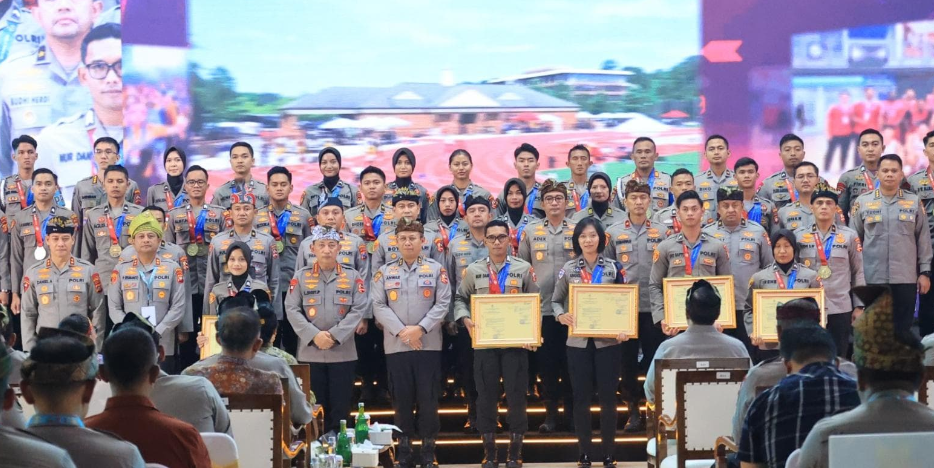 Kapolri Apresiasi 45 Atlet Berprestasi di Ajang WPFG 